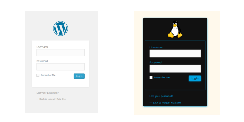 Easy Login Form. 4 Plugins to improve your WordPress Admin