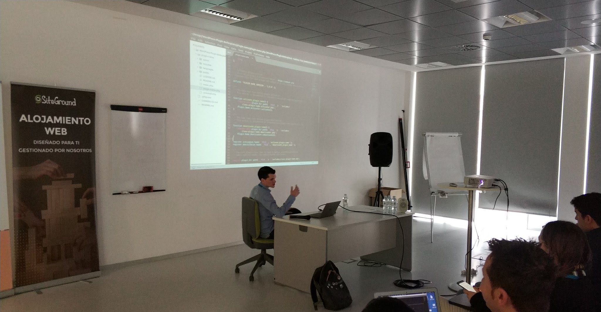 Joaquin Ruiz at WordCamp Zaragoza 2019