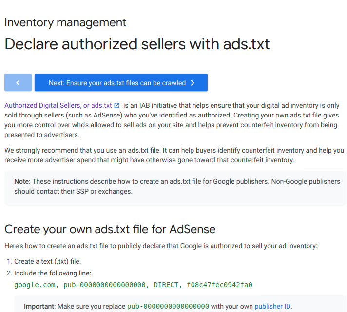 Google AdSense Support | What Is ads.txt? How does it work?